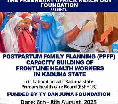 Frontline Health Workers training on Postpartum Family Planning (PPFP)